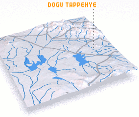 3d view of Tappeh-ye Dogū